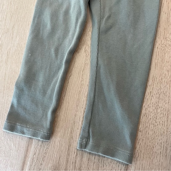 NEW Zara Toddler Girl Blue Ribbed Leggings - Picture 5 of 9